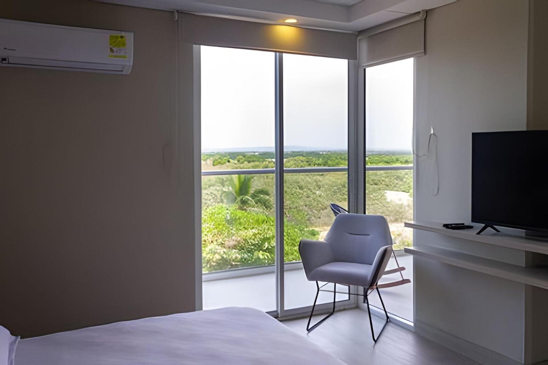 1 Dormitorio Frente A Playa De Morros. Piscina Cartagena Dış mekan fotoğraf